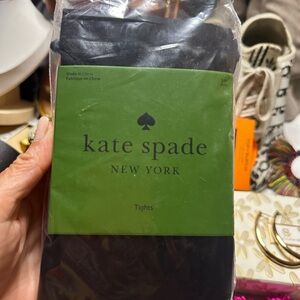 NWT $20 Kate Spade Black Tights S/M